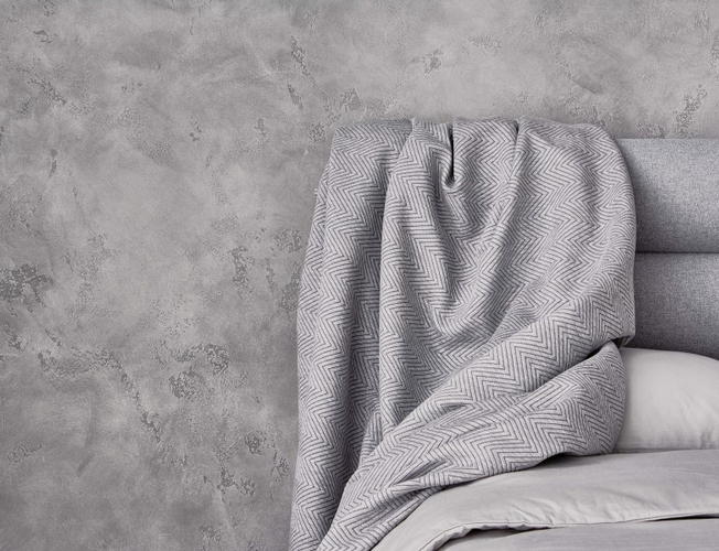 Плед Porto серый